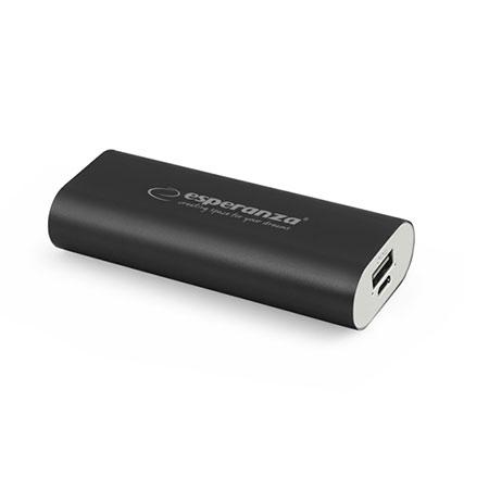 Esperanza Powerbank Hadron, 4400Mah, Emp105K, Bijeli