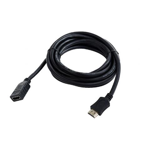 Gembird HDMI extension kabl CC-HDMI4X-10, M-F, v.2.0, 3m, support Ethernet, 3D, Crni