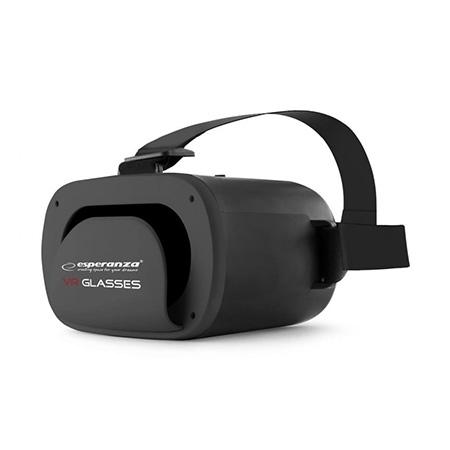 Esperanza 3D Naočare Universe za VR virtualnu stvarnost za mobitel, 3,5” do 6” EMV200, Crne