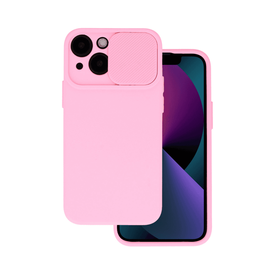 Zaštita kamere za iPhone 15, Roze