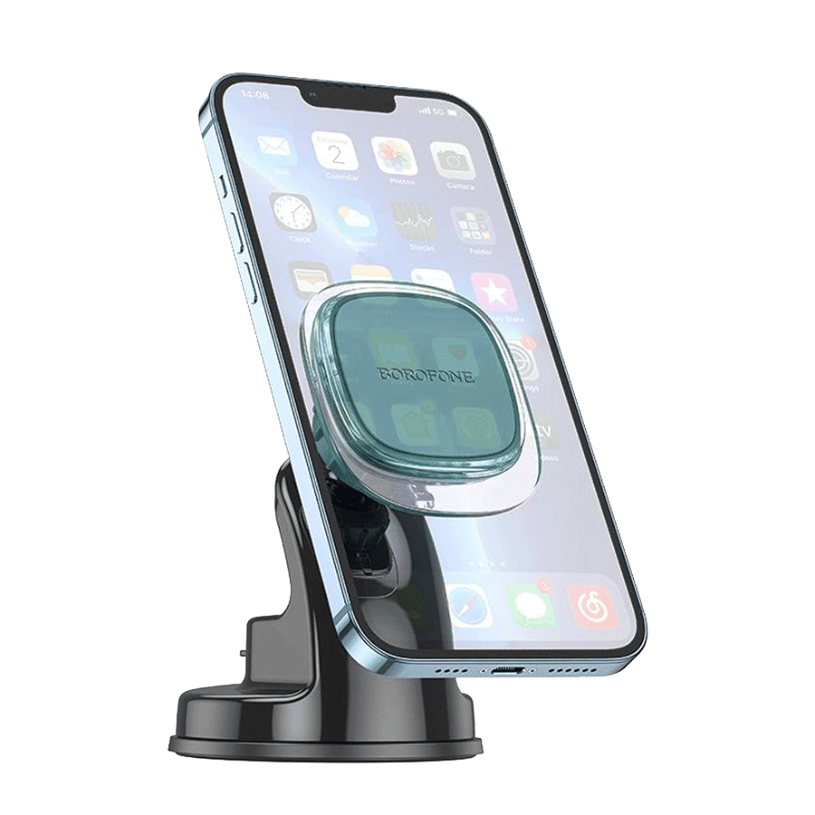 Borofone Univerzalni magnetni auto držač za mobitel BH83, Crni