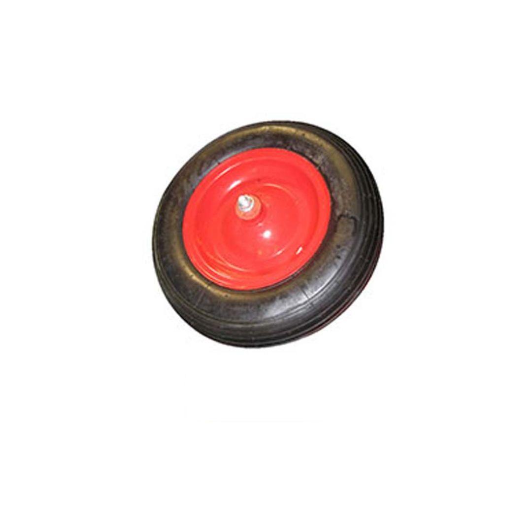 Rezervni kotač na napuhivanje sa osovinom 170 mm, Crni