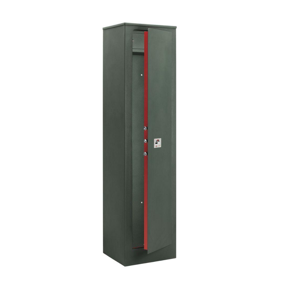 Ormar za oružje s unutarnjim sefom 360 x 1485 x 315 mm, Sivi