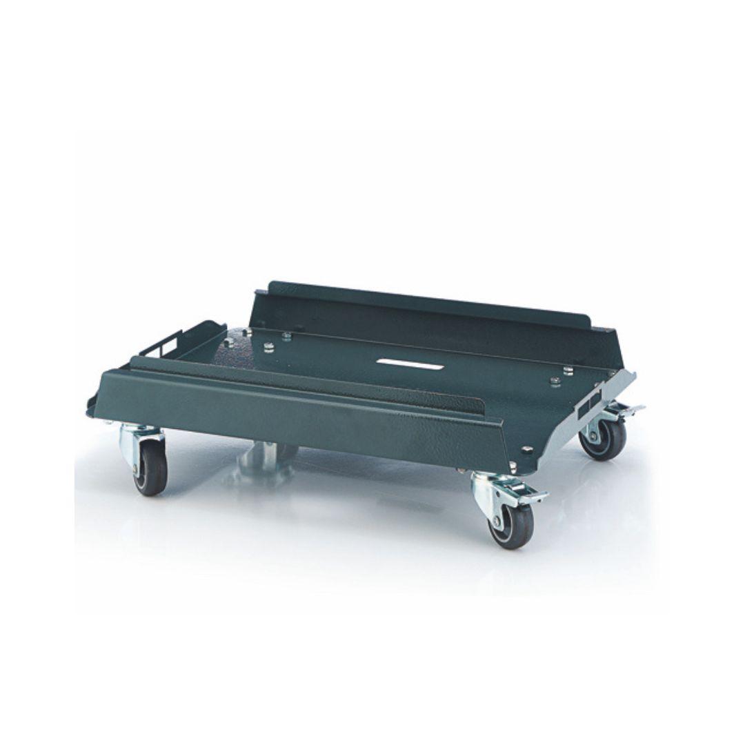 Port bag Metalna kolica sa 4 kotača, za PVC kutije, Siva