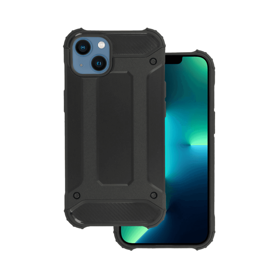Navlaka Armor Carbon za iPhone 13, Crna