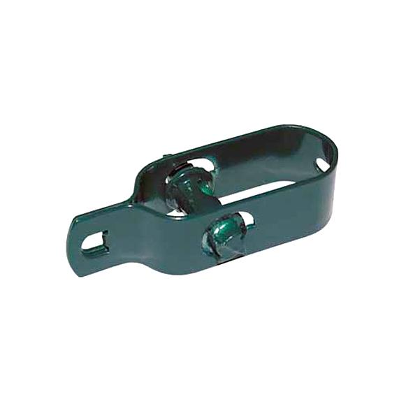 Zatezač za žicu - plastificirani, Zeleni