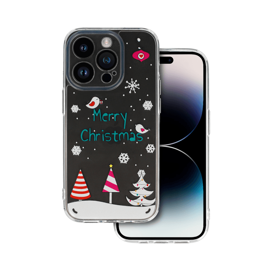 Zaštitna maska Christmas case za iPhone 11, Providna