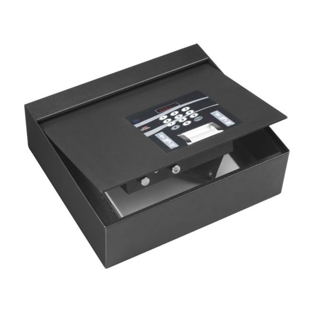 Sef za pištolj digitalni 400 x 130 x 350 mm, Crni