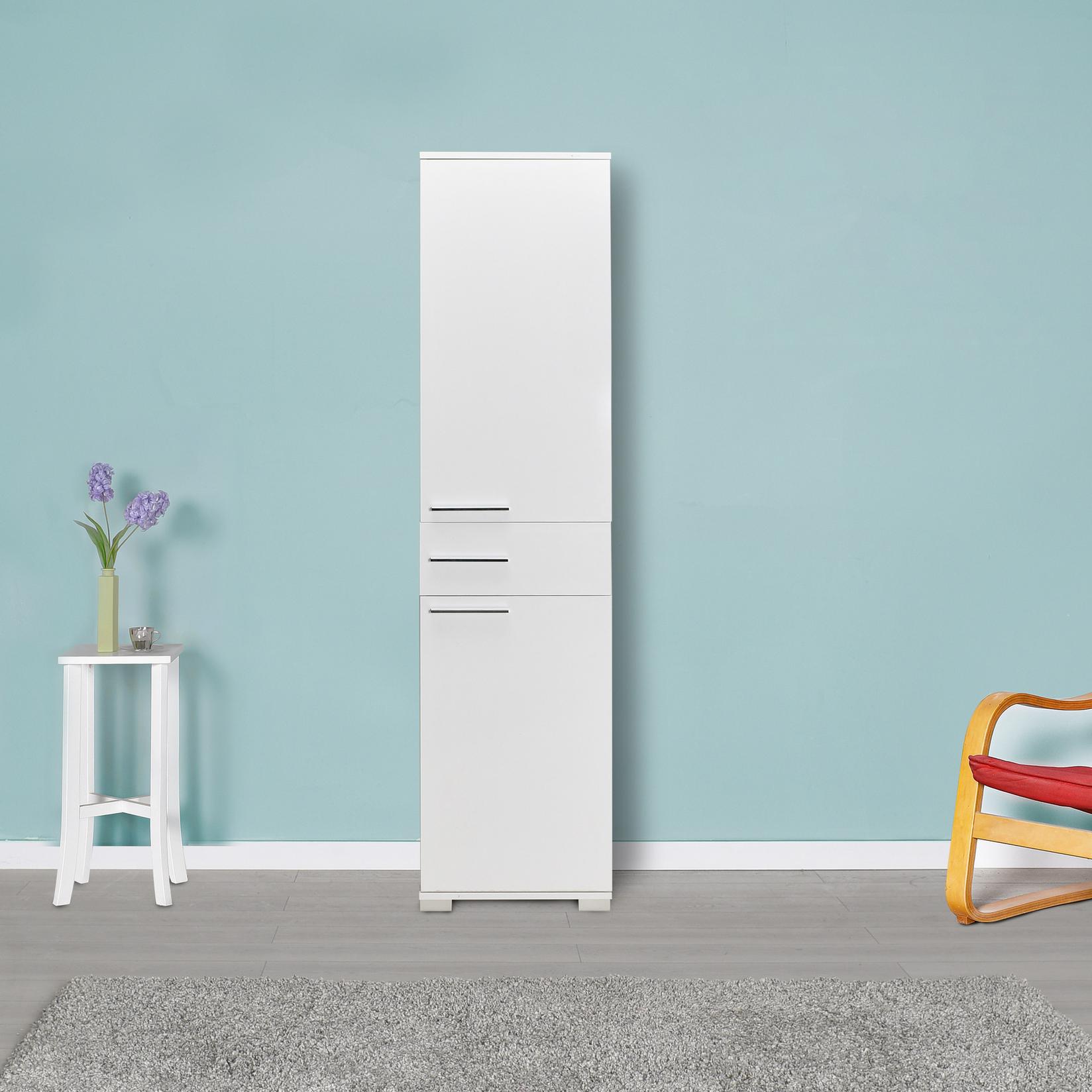 Hanah Home Komoda s ladicama 45x187x40cm Bijela