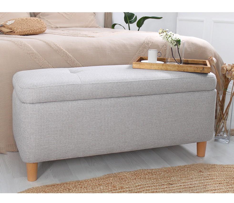 Atelier del Sofa Tabure 100x45x41cm, Svetlosivo