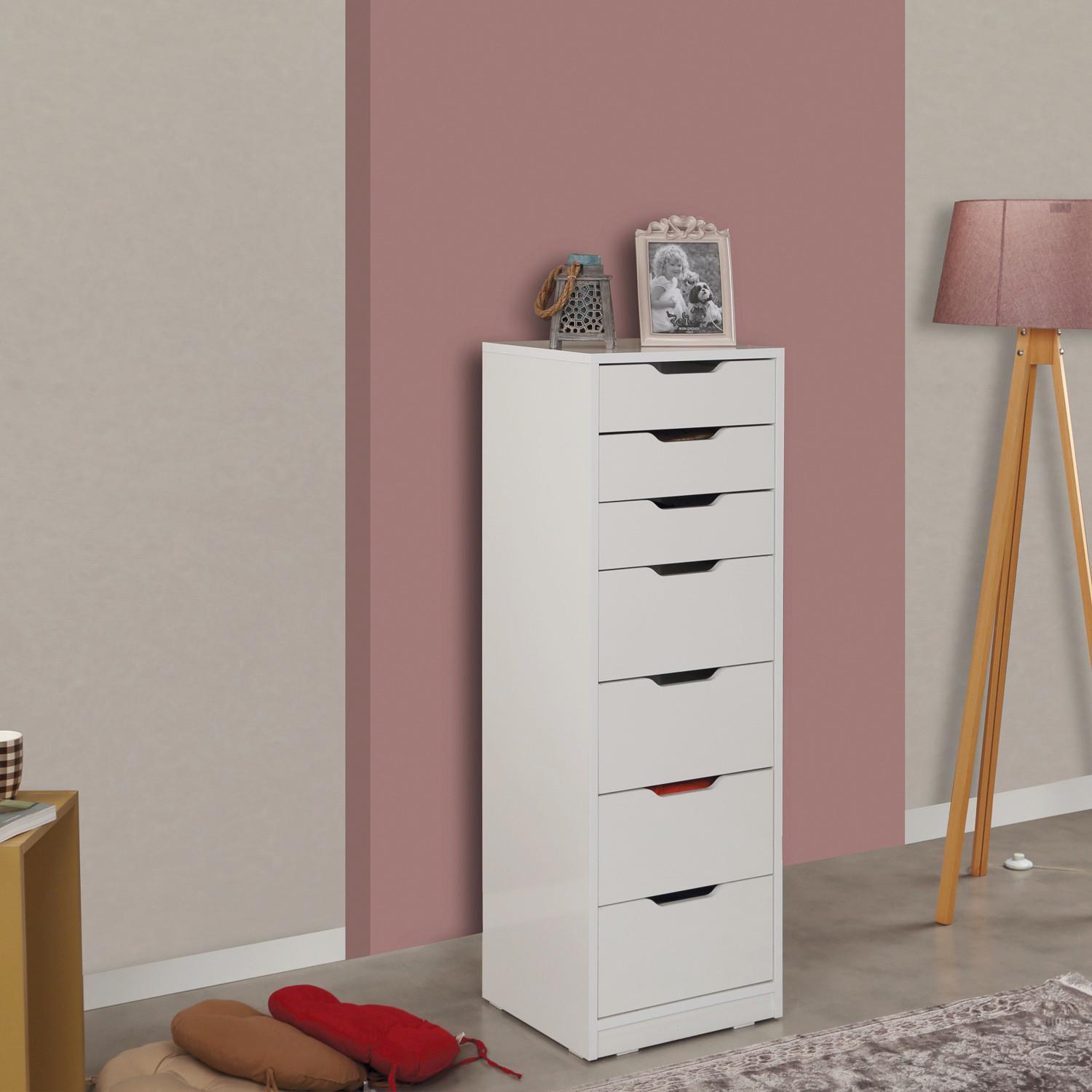 Hanah Home Komoda Flow 44x130x40cm , Bijela