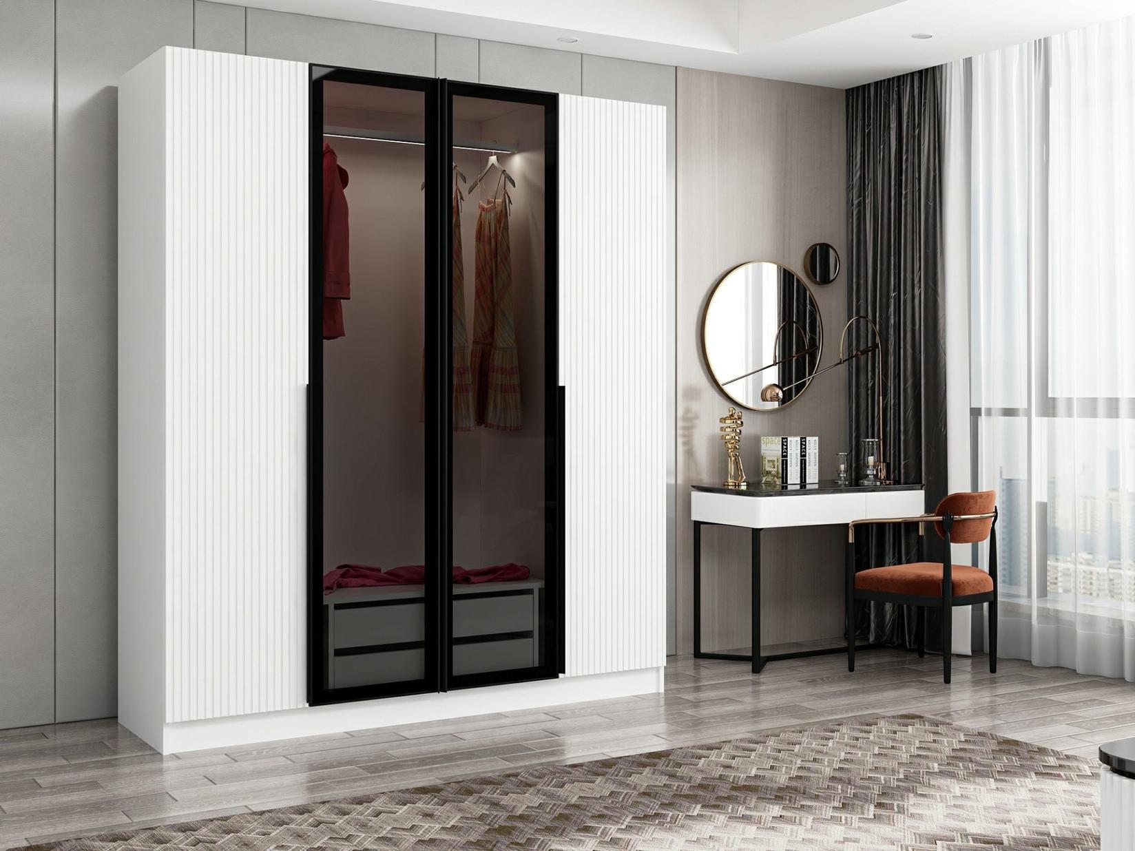 Hanah home Ormar Kale Plus 180x210x52cm Sivi