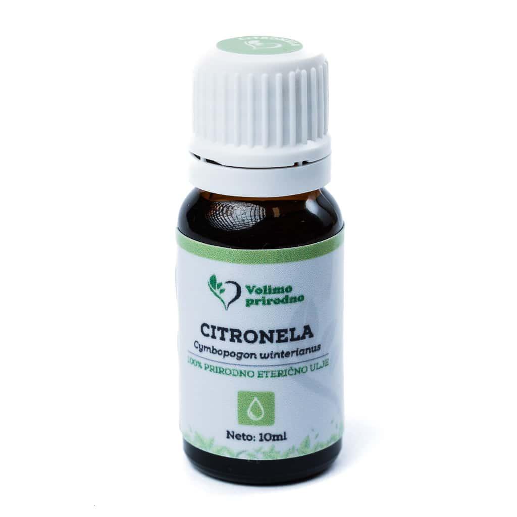 Volimo Prirodno Eterično ulje Citronela