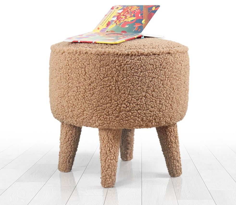 Atelier del Sofa Taburei 37x38x38, Smeđa