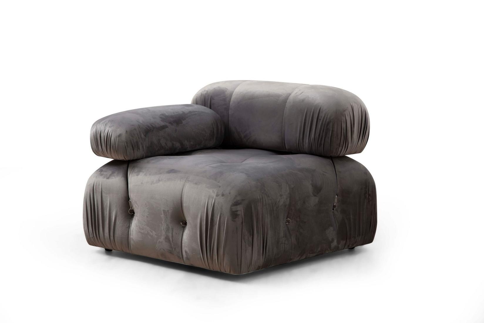 Atelier del Sofa Bubble L1 Fotelja siva