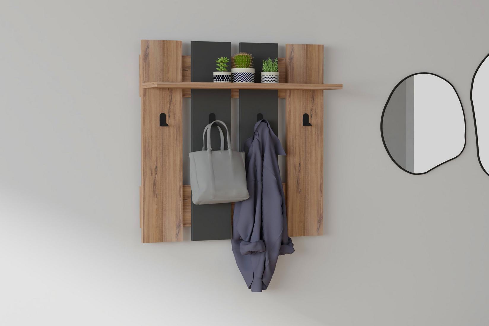 Hanah home Zidni ormarić Orah