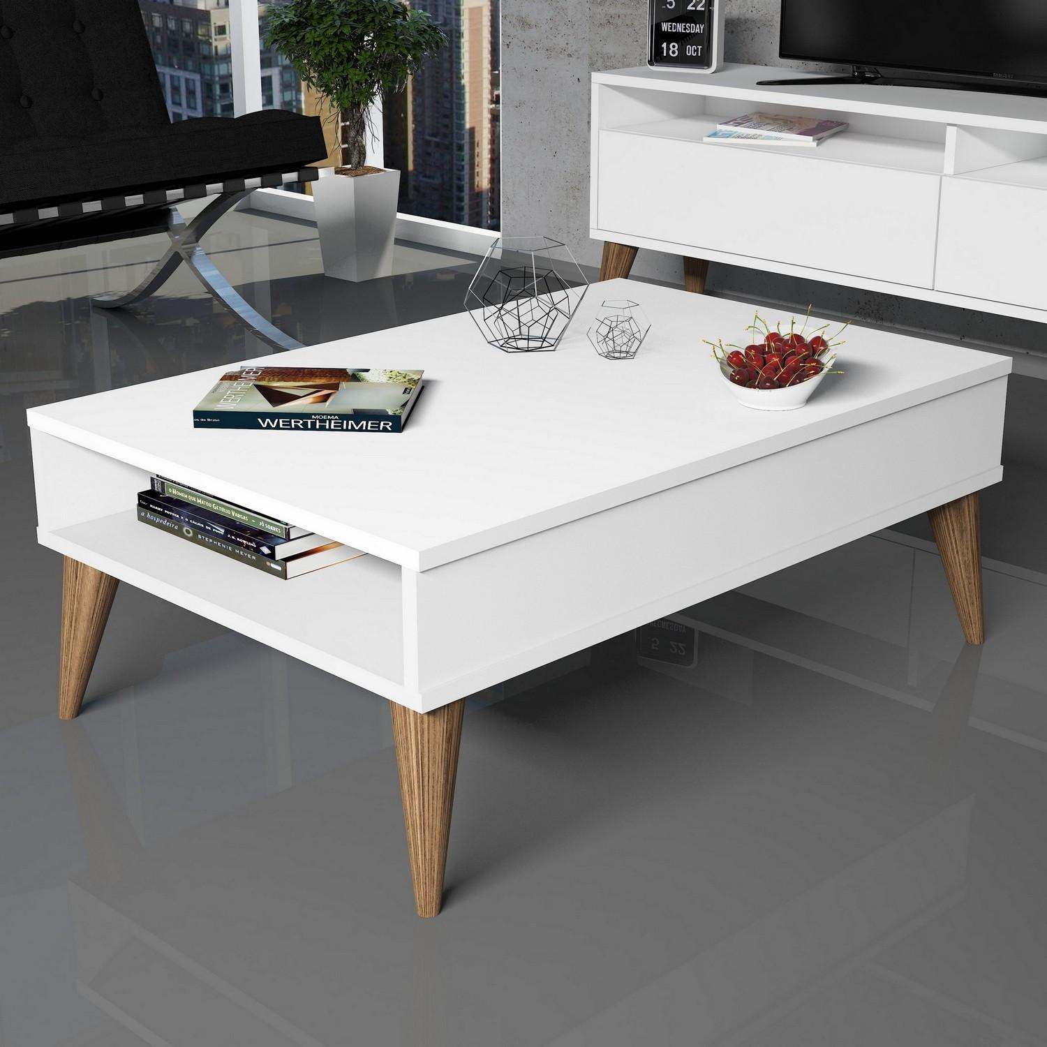 Hanah Home Club sto Best 90x34,6x60cm Bijeli