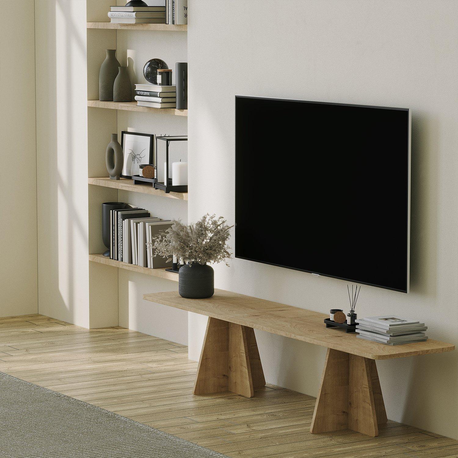 Hanah home TV Komoda Gljiva Hrast