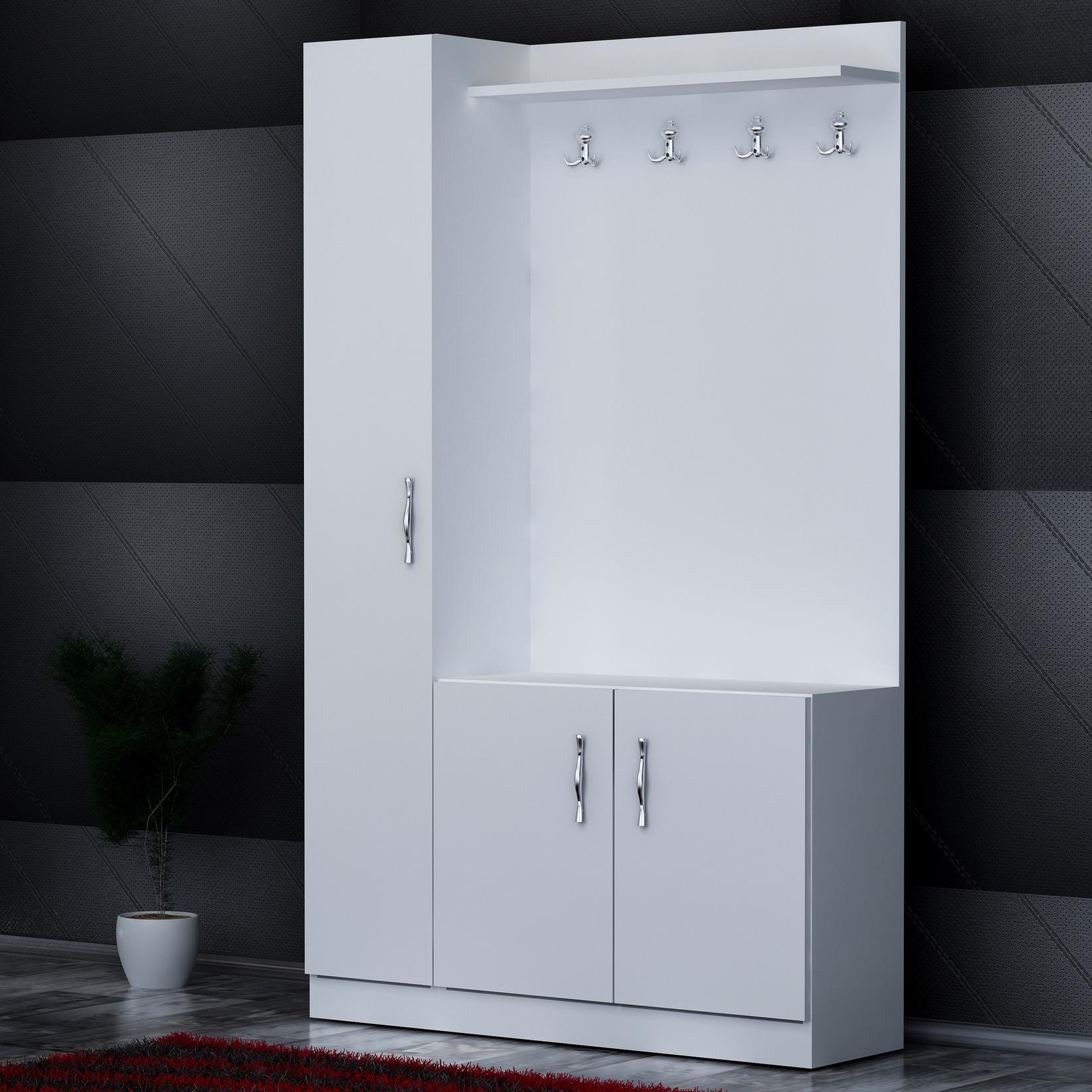 Hanah Home Stalak za cipele 110x180x31.8cm Bijeli