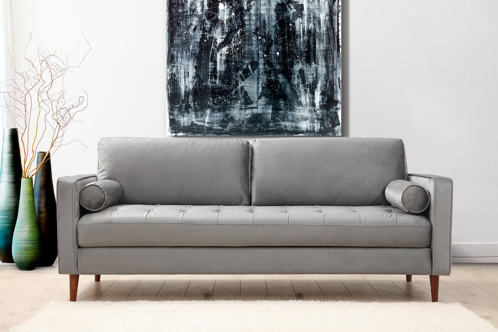 Atelier del Sofa Trosjed Rome 90x70x215 cm, Svijetlosivi