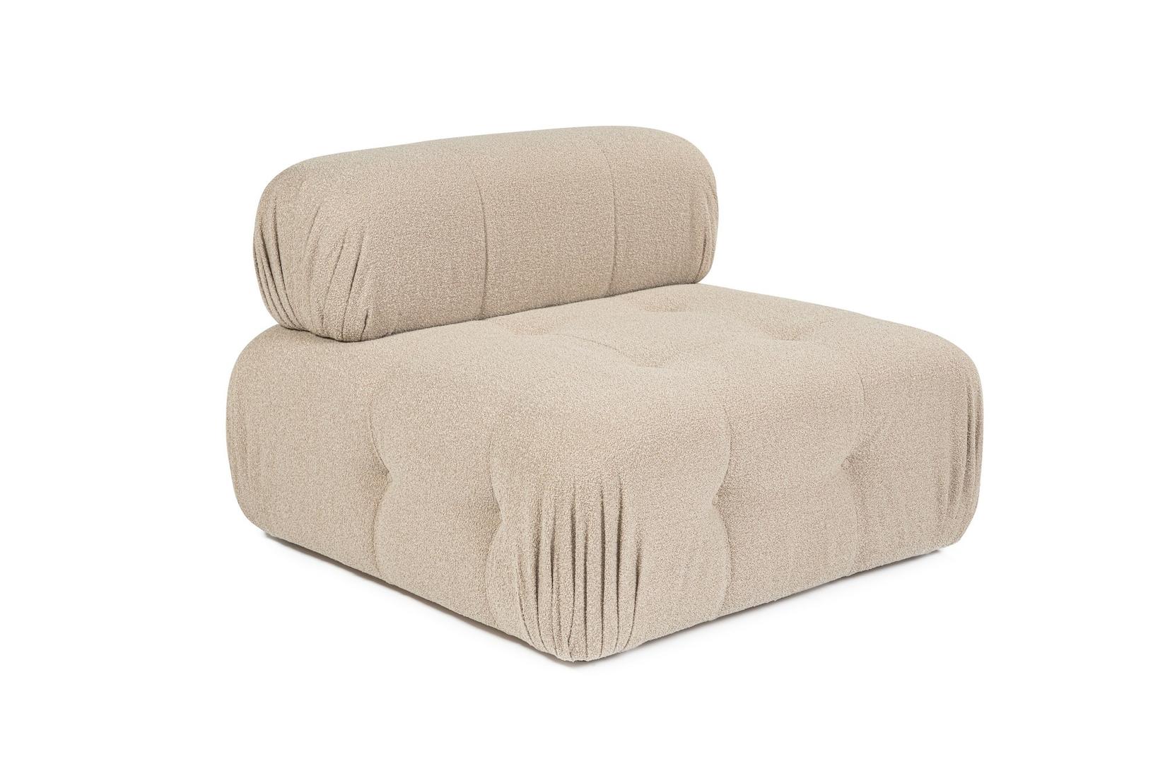 Atelier del Sofa Fotelja Doblo 100x80x105cm Boja breskve