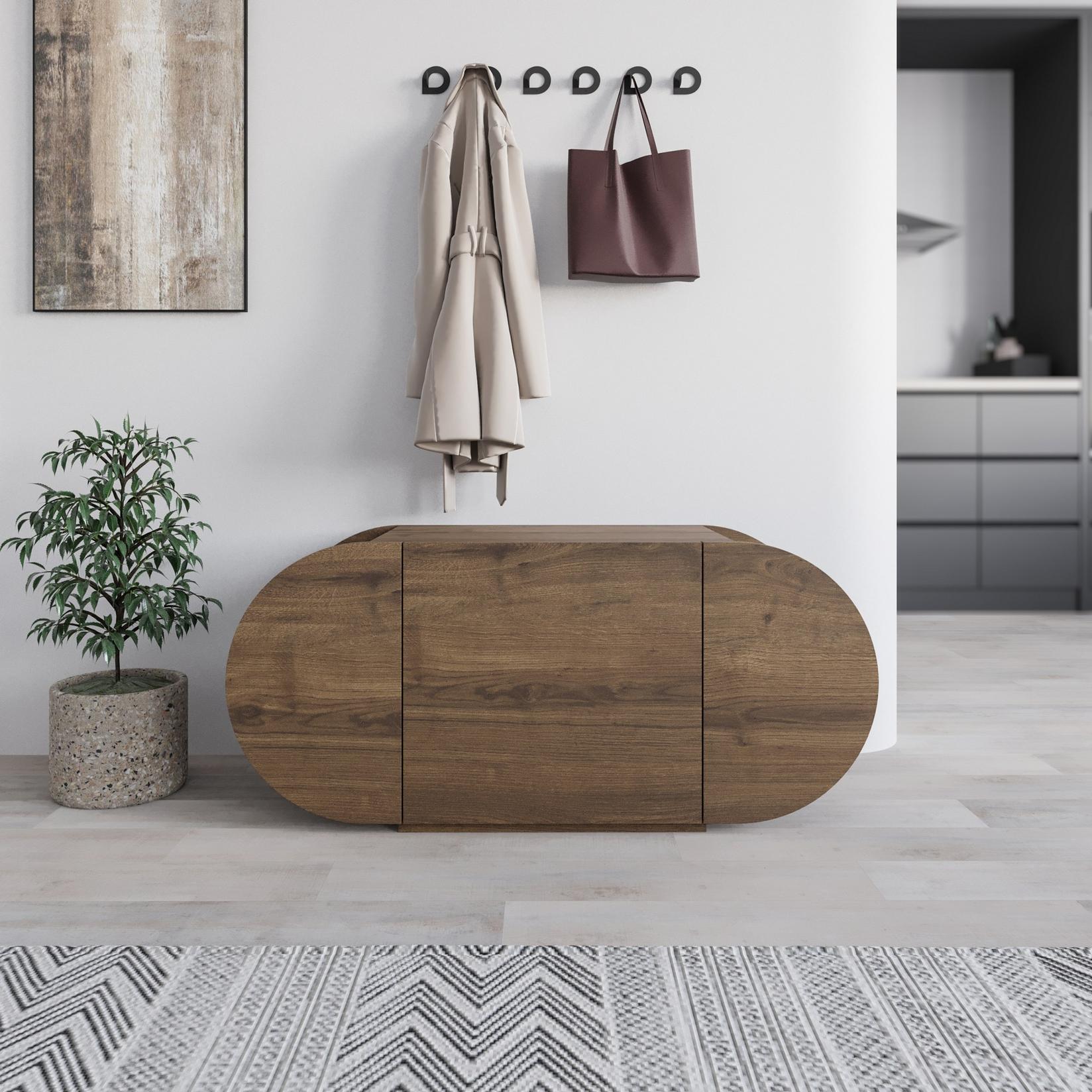 Hanah home Cipelarnik Smeđi