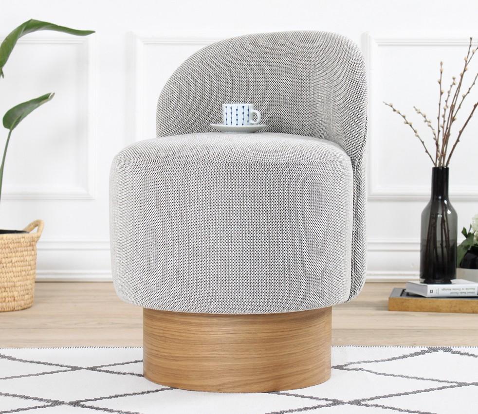 Atelier del Sofa Tabure 66cm Siva