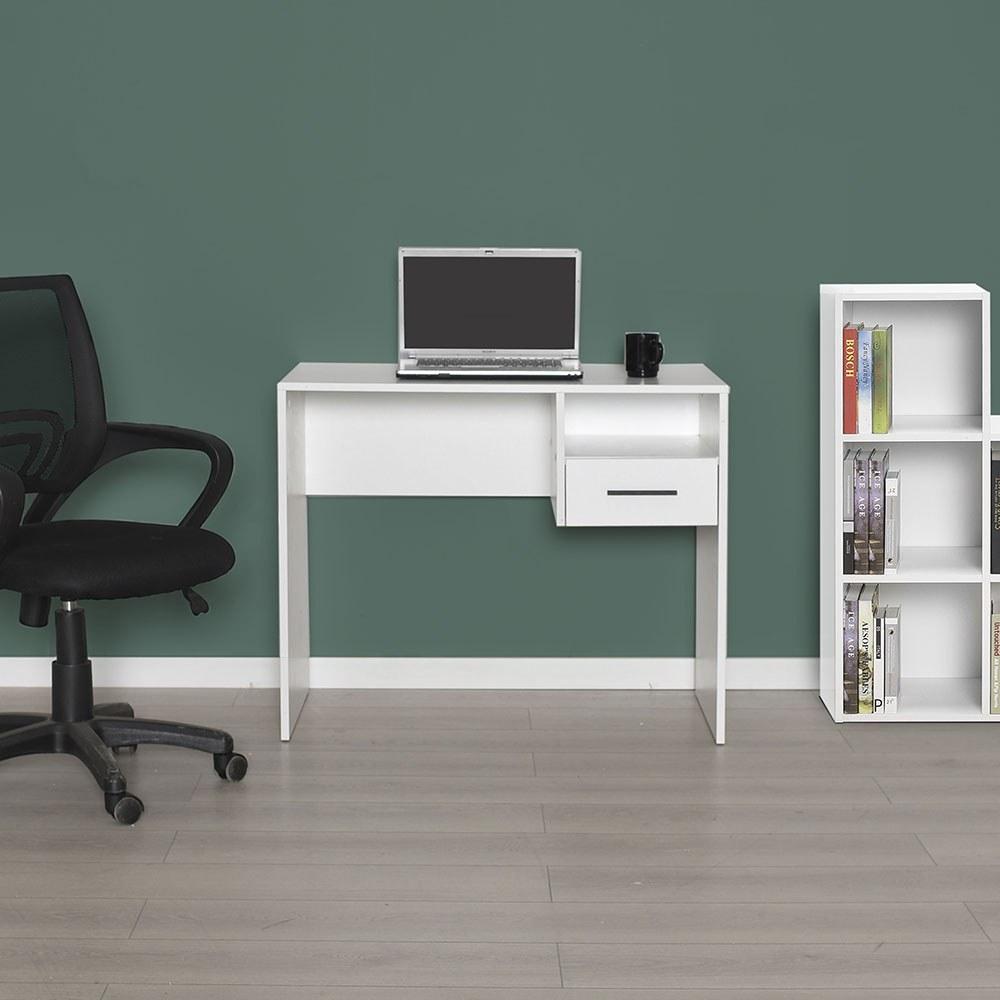 Hanah kućni radni sto 90x75x52cm Bijeli