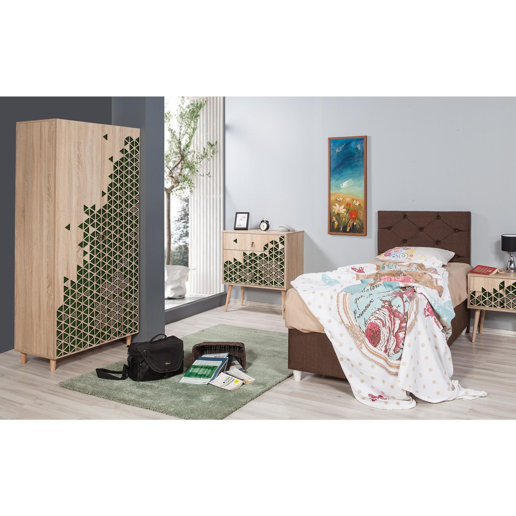 Hanah home Ormar Stil 90x192x52cm Hrast