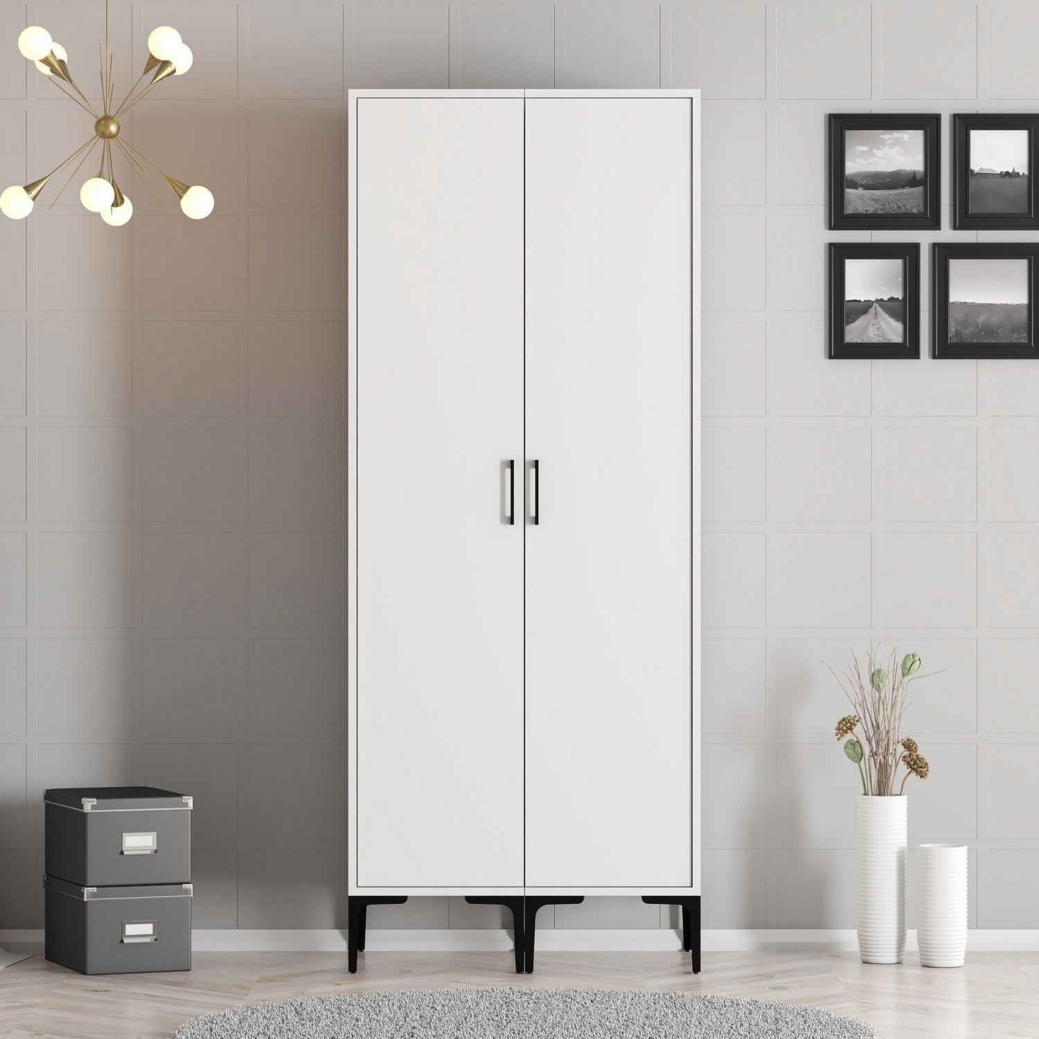 Hanah home Ormar Kumsal SS 80x47,5x201,4 cm Bijeli