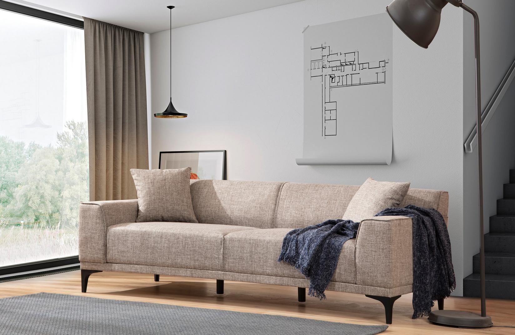 Atelier del Sofa Trosed Petra 3 212x86x69cm Pijesak