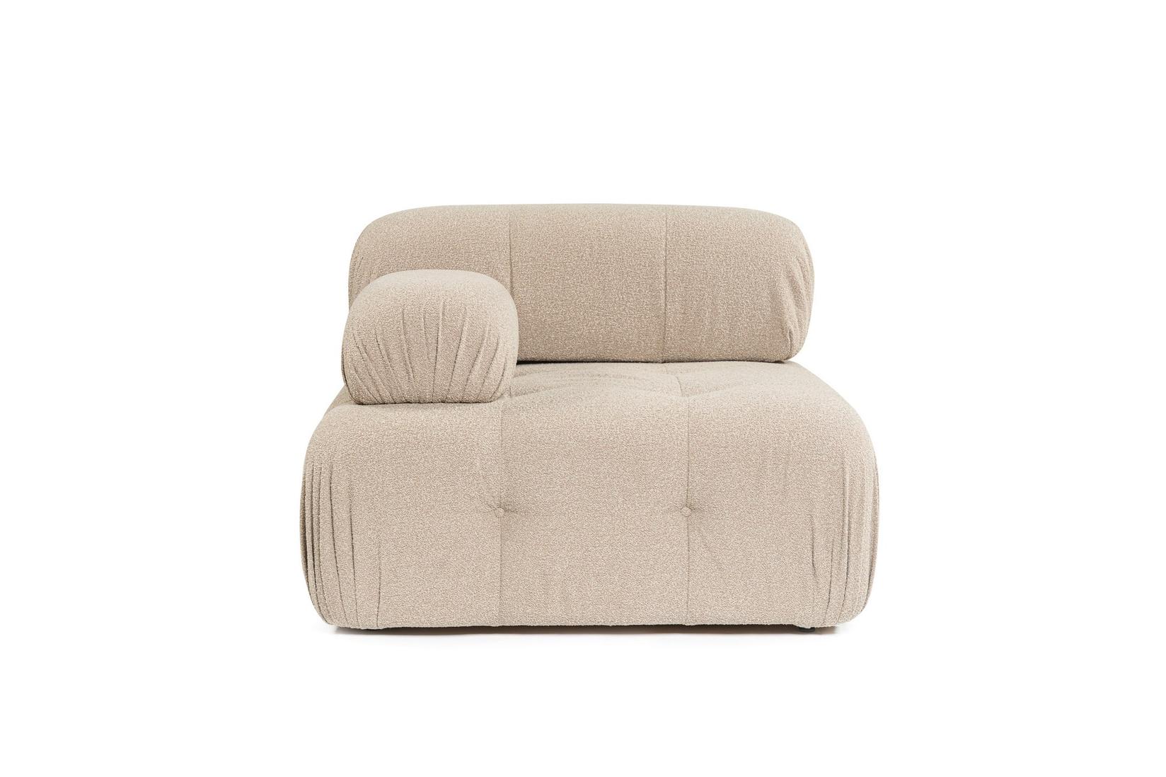 Atelier del Sofa Fotelja Doblo, 100x80x105 cm, Breskva