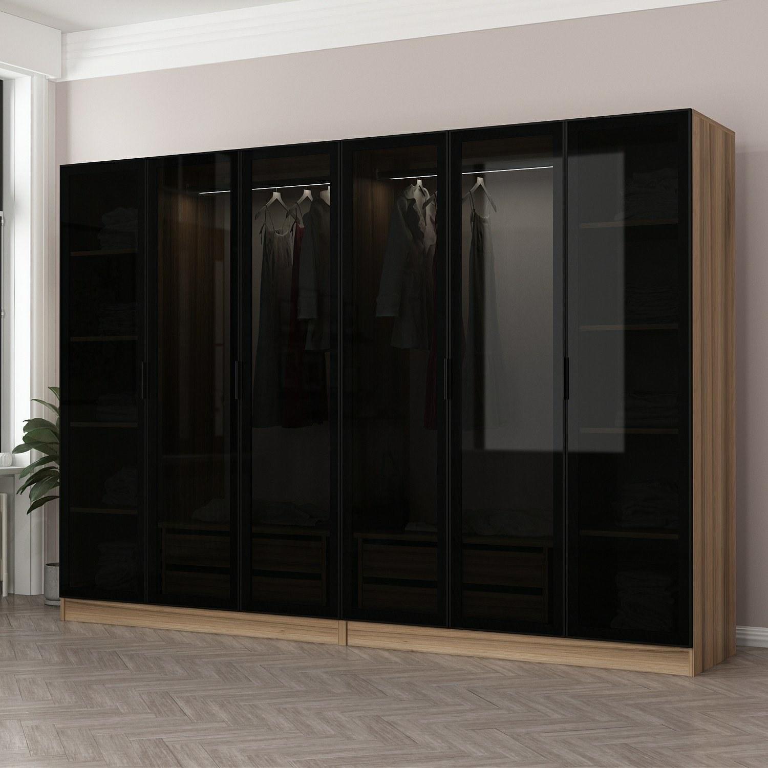 Hanah home Ormar Kale 270x210x52cm Siva