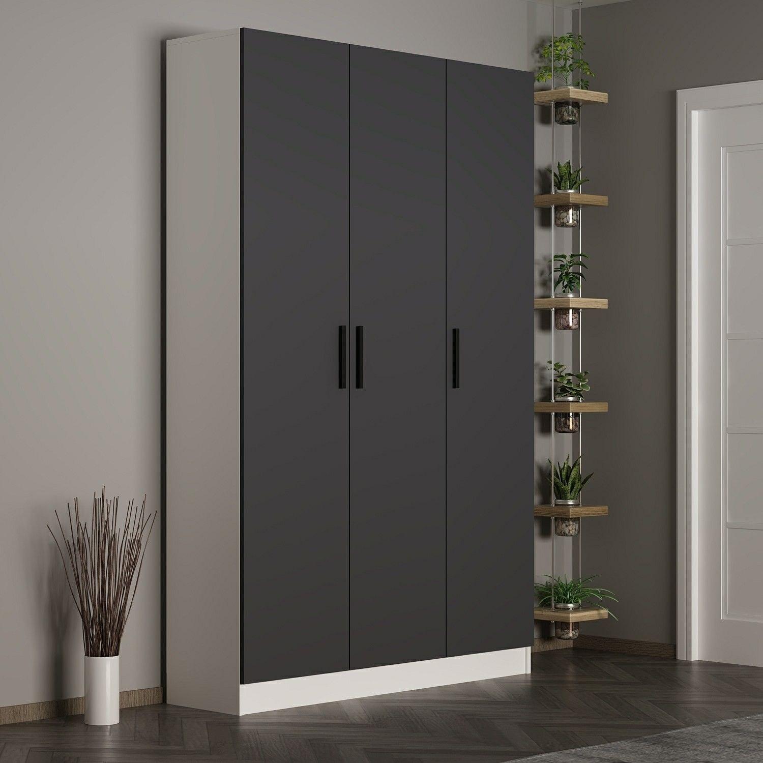 Hanah Home Komplet predsoblje Noah, Antracit