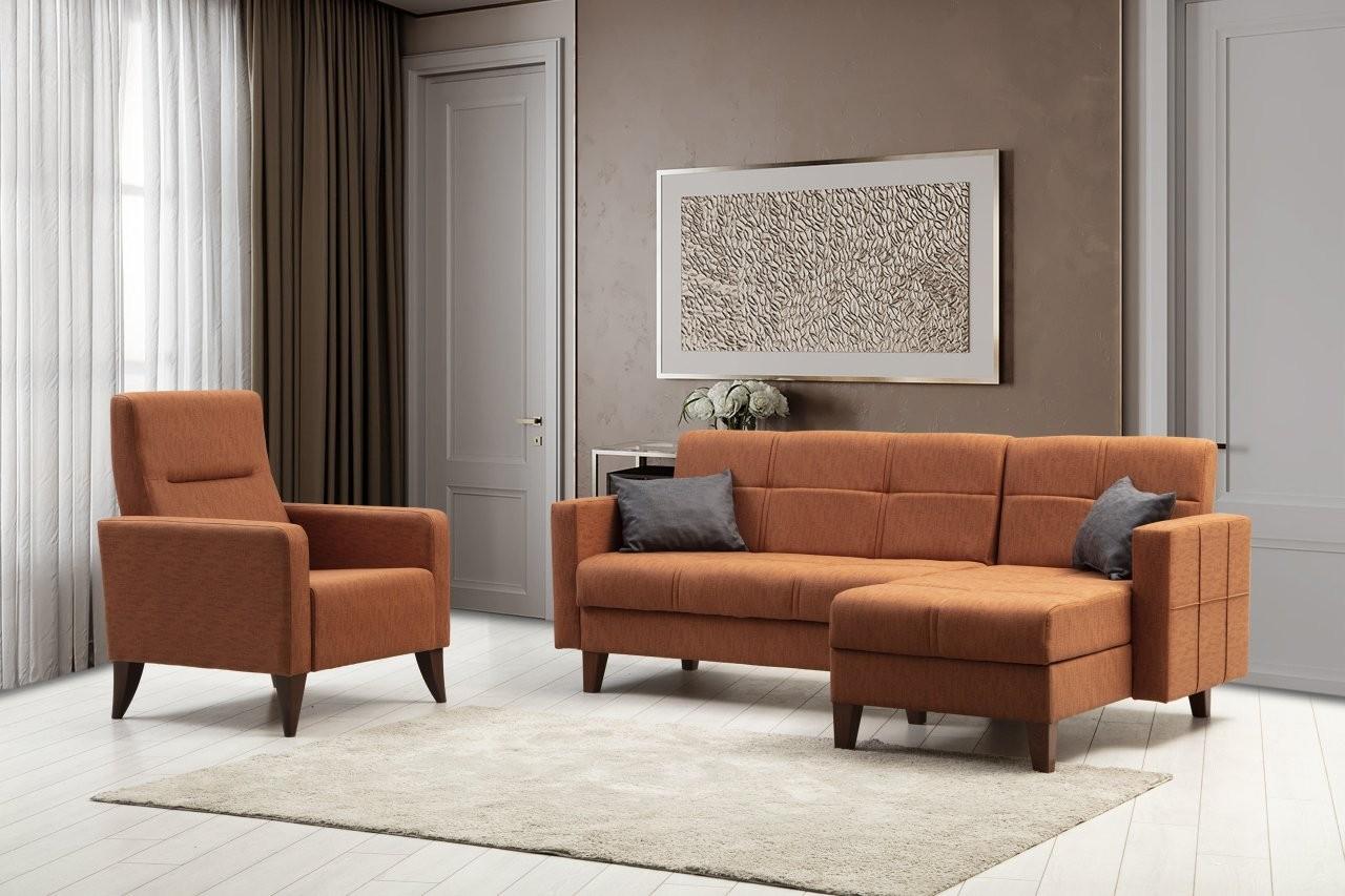 Atelier del Sofa Set Kutna sofa i fotelja Polya L Bronzani