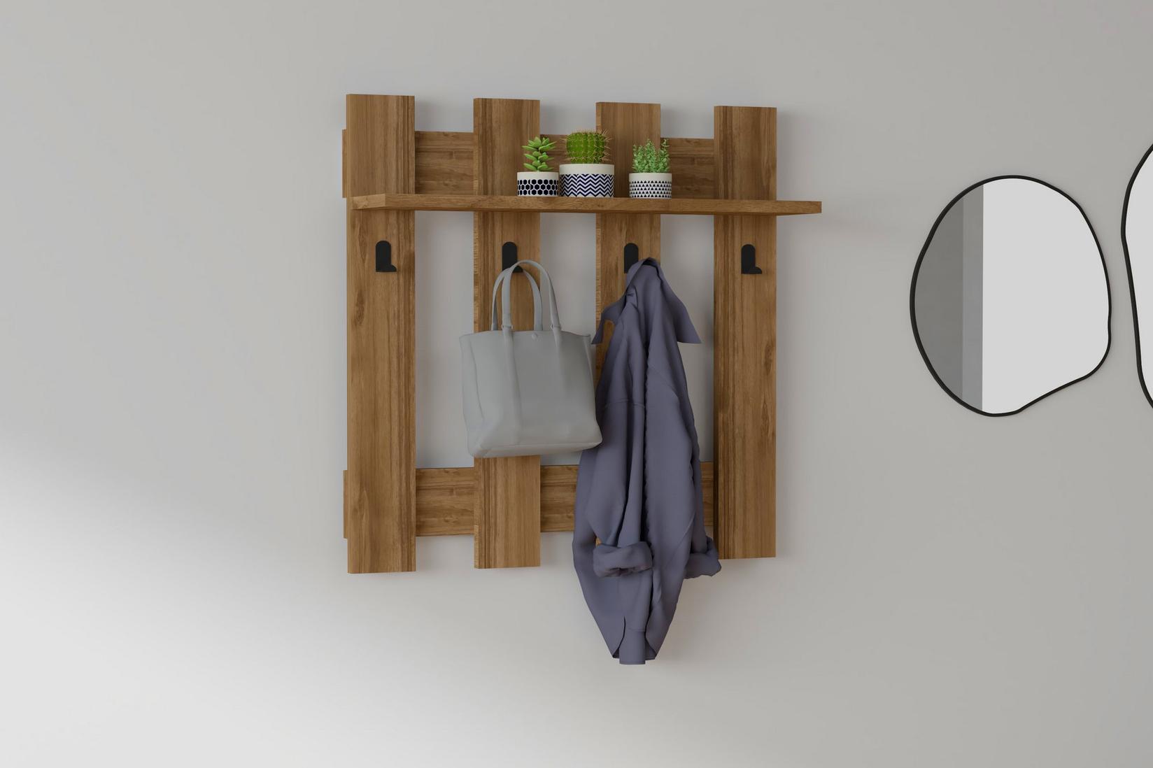 Hanah home Zidni čiviluk Orah