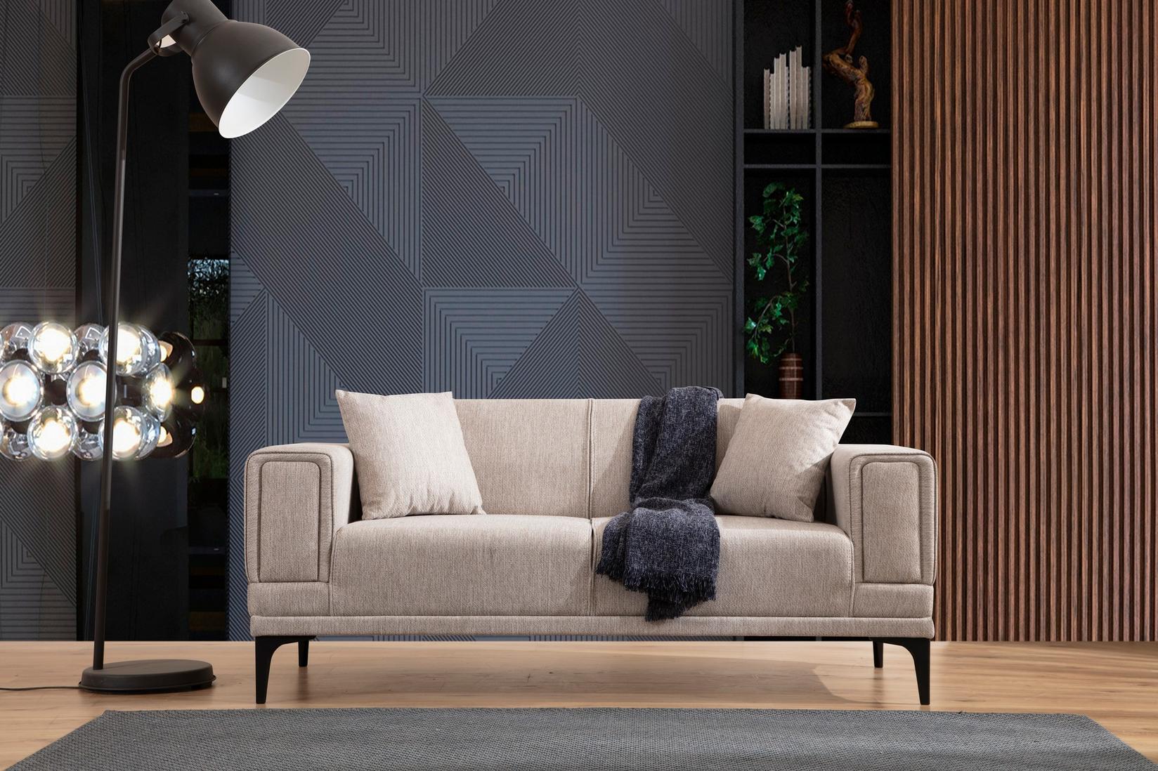 Atelier del Sofa Dvosjed Horizon 85x77x170cm Svijetlosmeđa