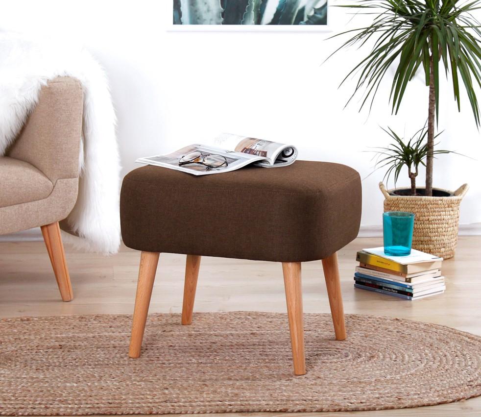 Atelier del Sofa Tabure 50x43x42cm, Smeđa