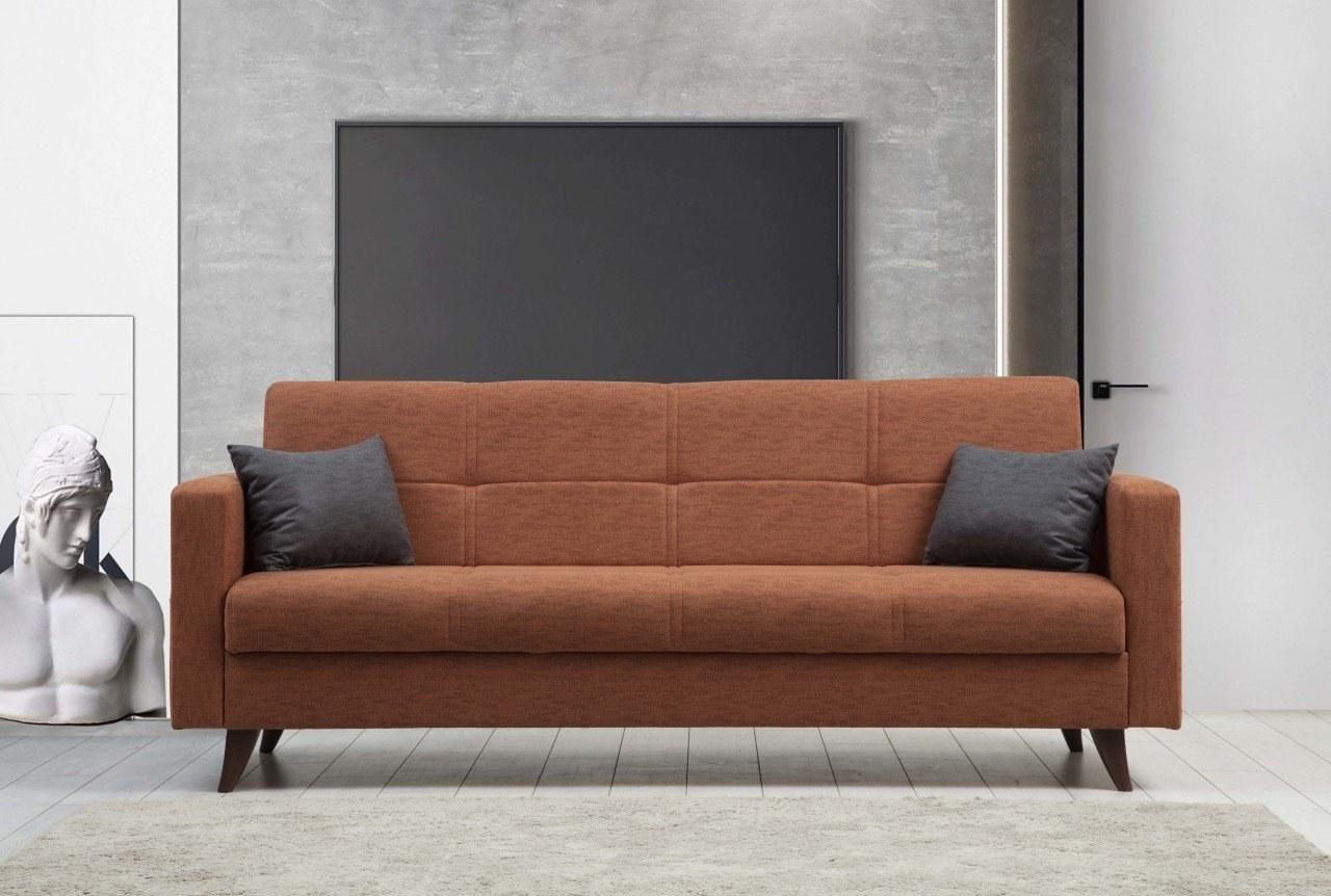 Atelier del Sofa Trosjed na razvlačenje Polya 205x86x75 cm, Bronzani