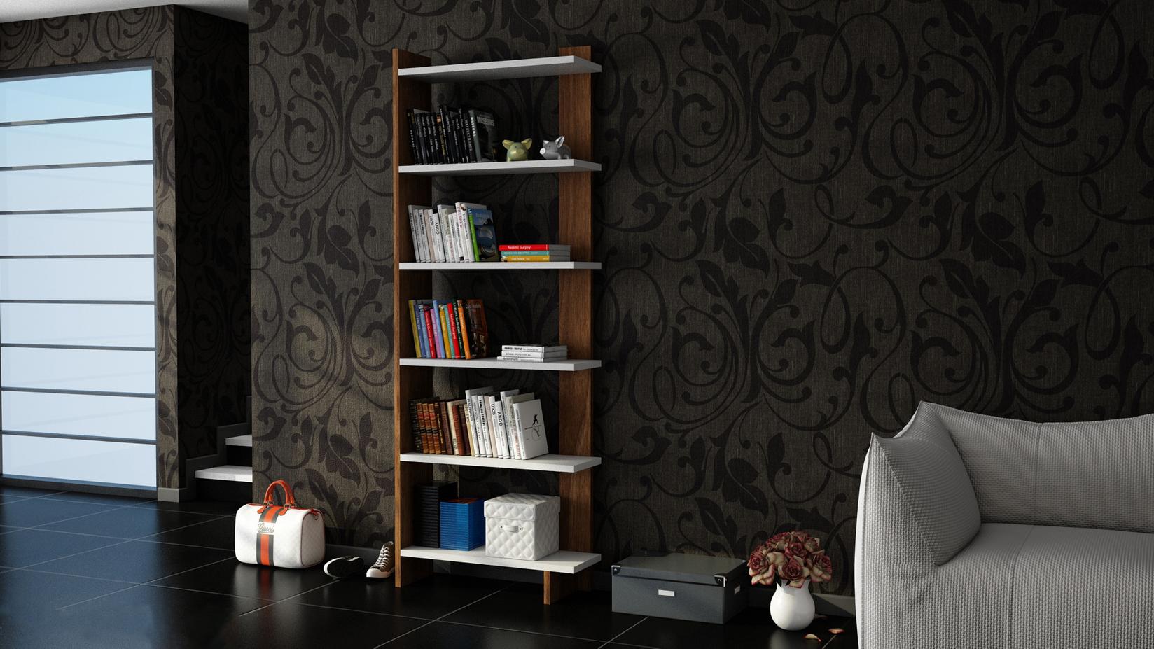 Hanah Home Polica 46,8x170x21,7cm Orah