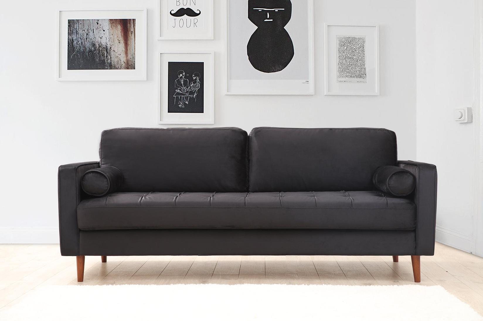 Atelier del Sofa Trossed Rim Crni hrast