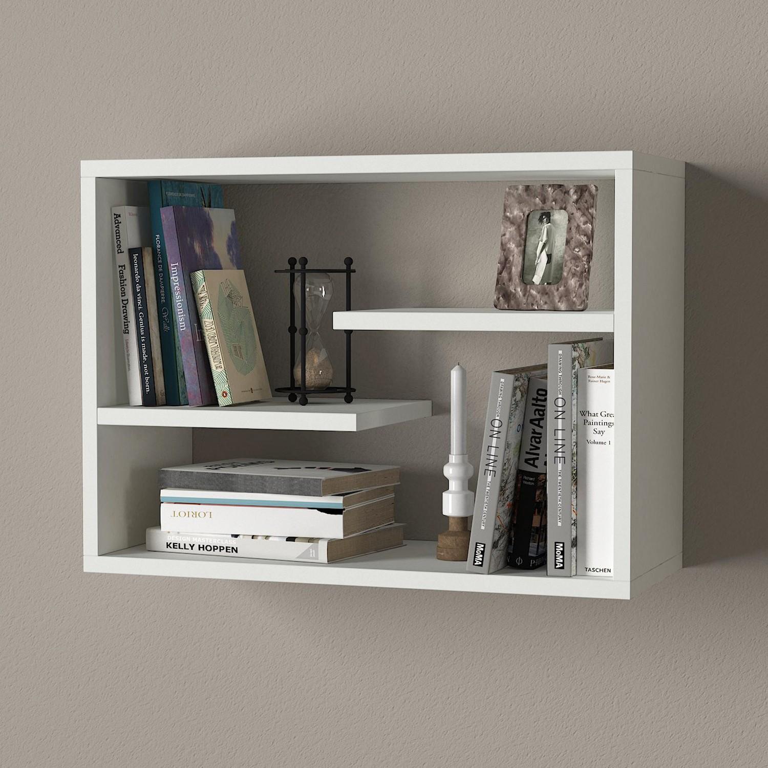 Hanah home Zidna polica bijela