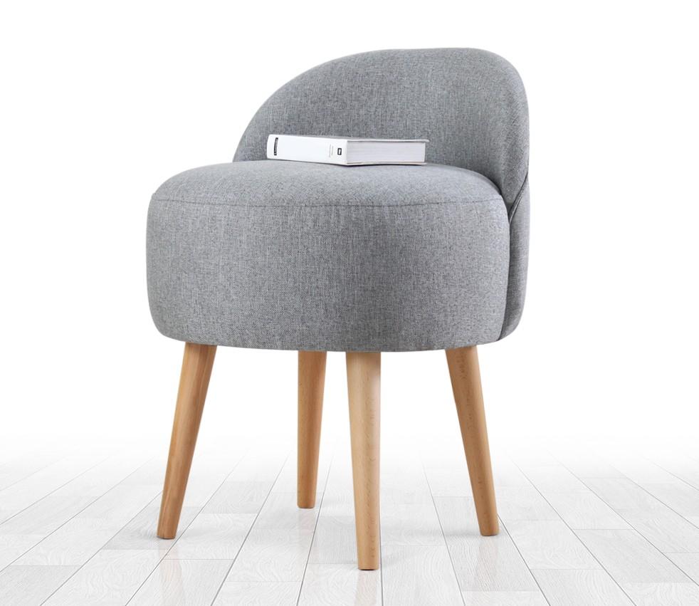 Atelier del Sofa Tabure 46x46x64cm, Sivo