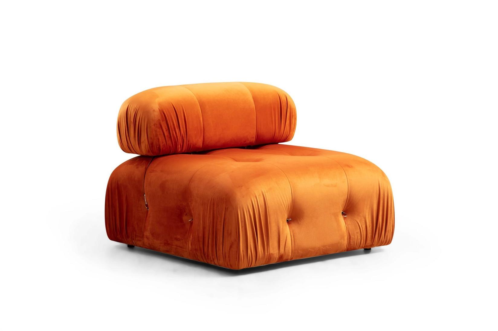 Atelier del Sofa Fotelja Bubble O1, 95x75x95 cm, Narandžasta