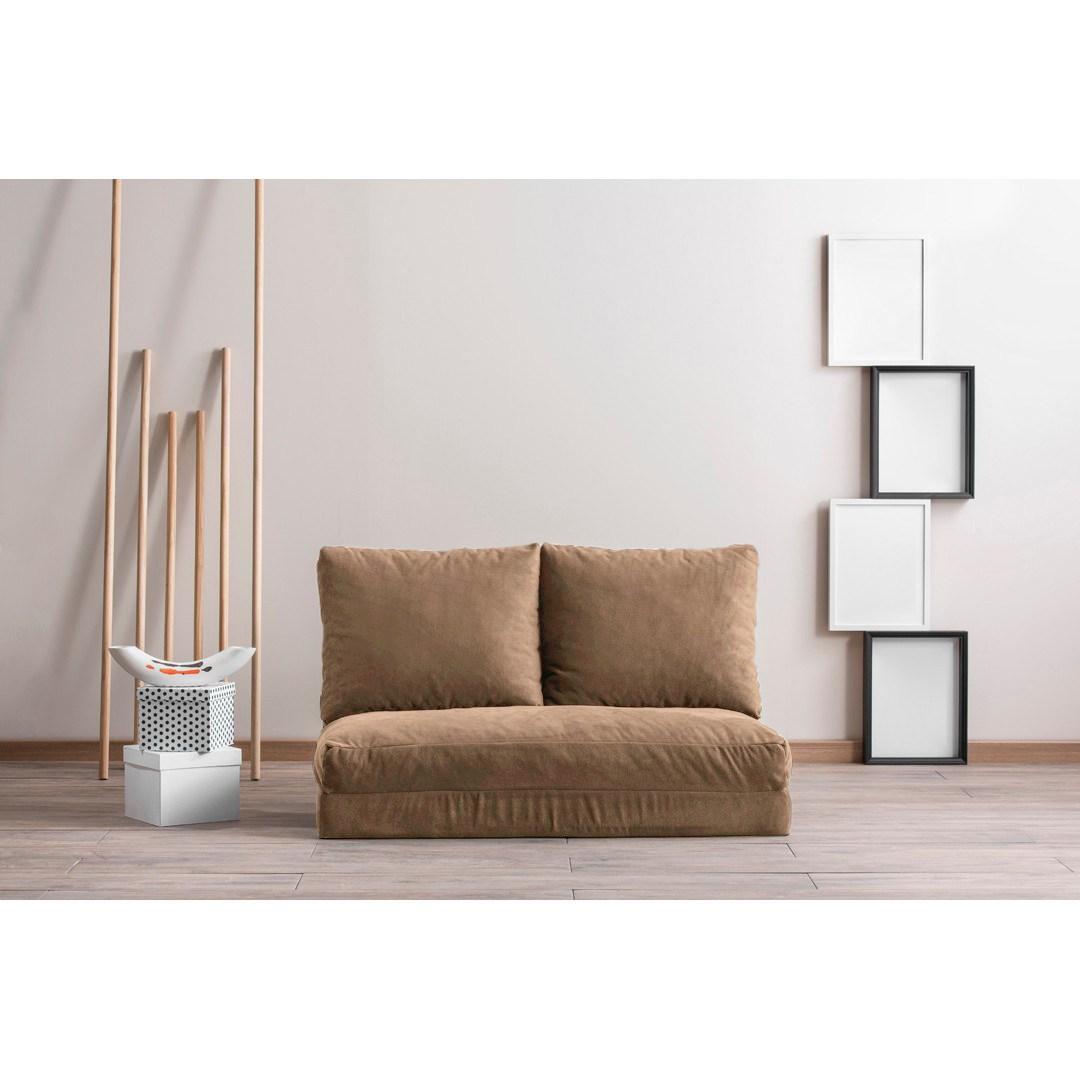 Atelier del Sofa Dvosed na razvlačenje Taida, 185x120 cm, Svetlobraon