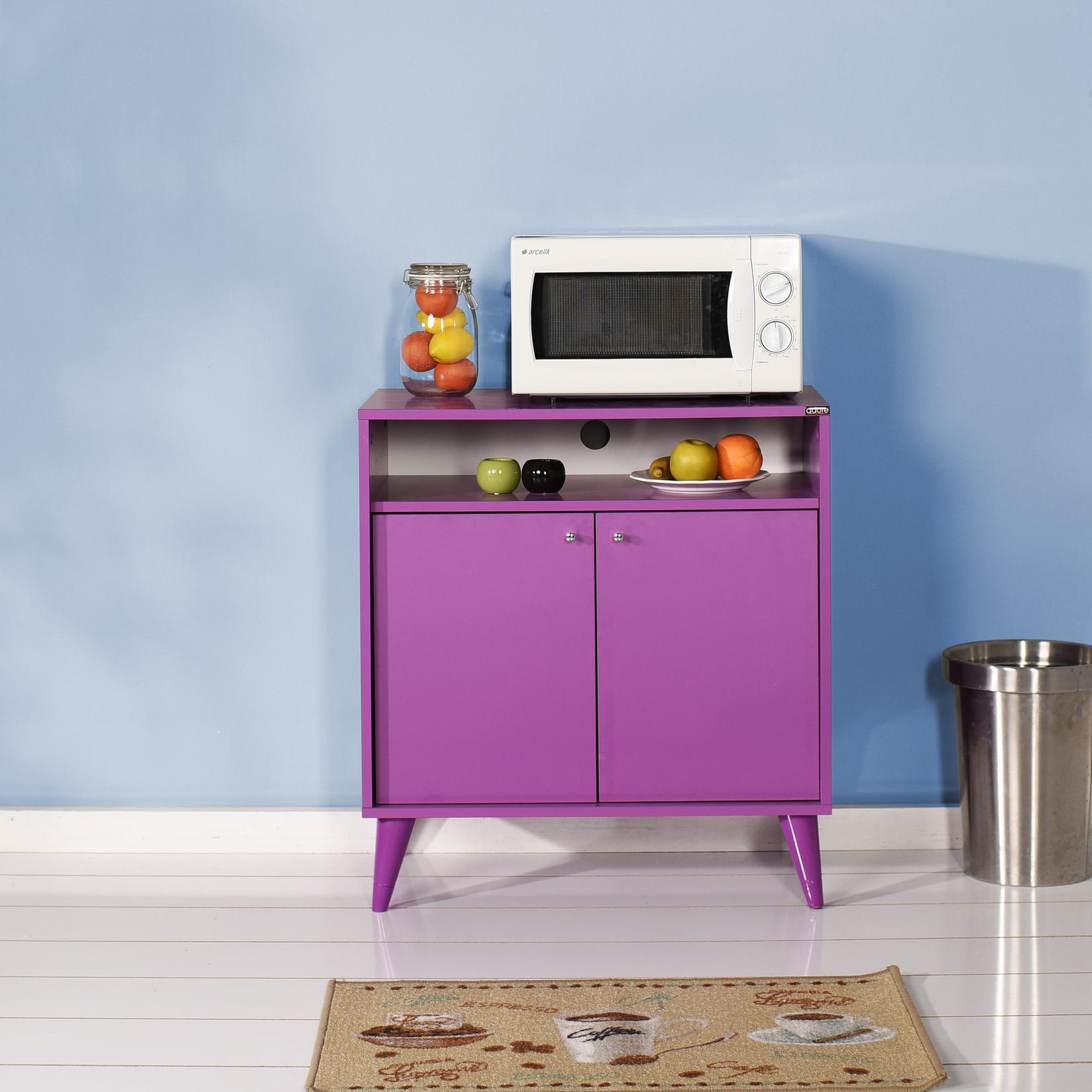 Hanah Home Komoda s ladicama 73x79x42cm Ljubičasta