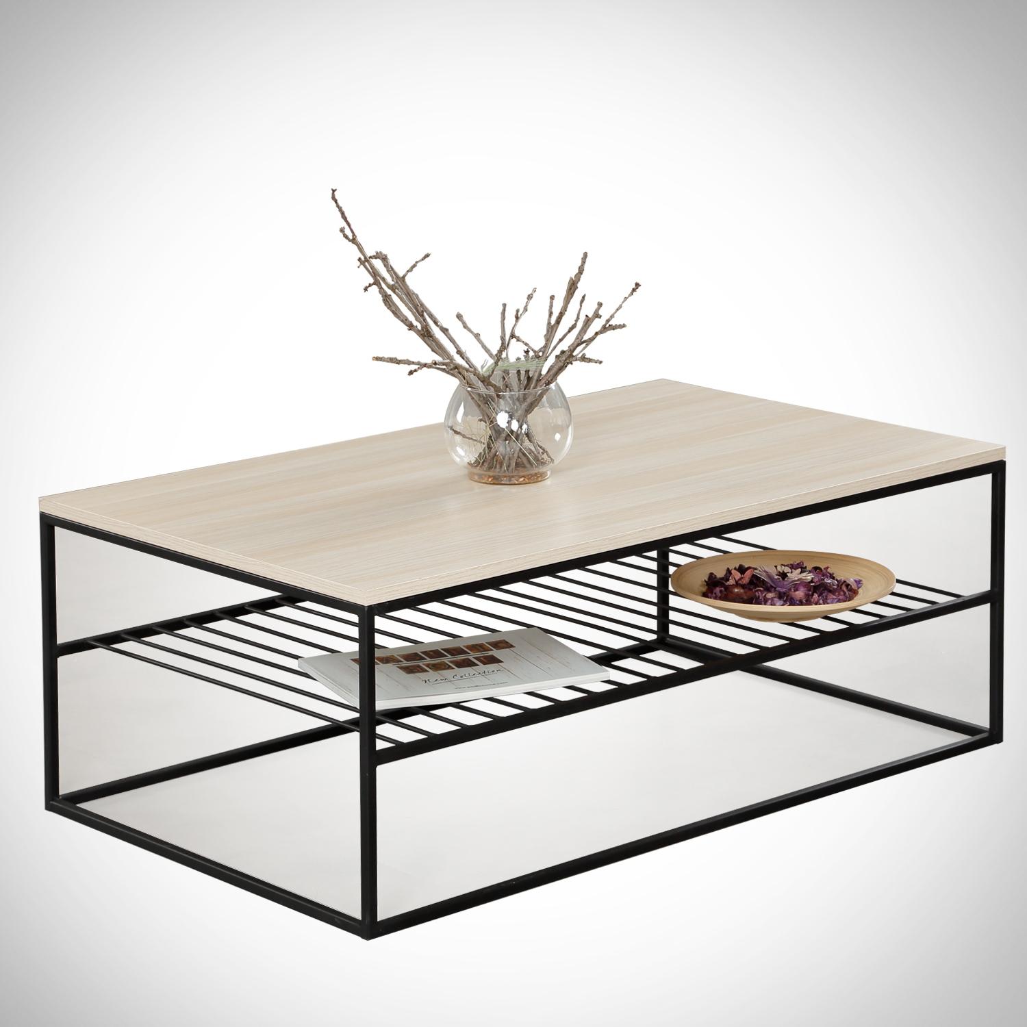 Hanah Home Klub sto Etna 95x43x55cm Hrast