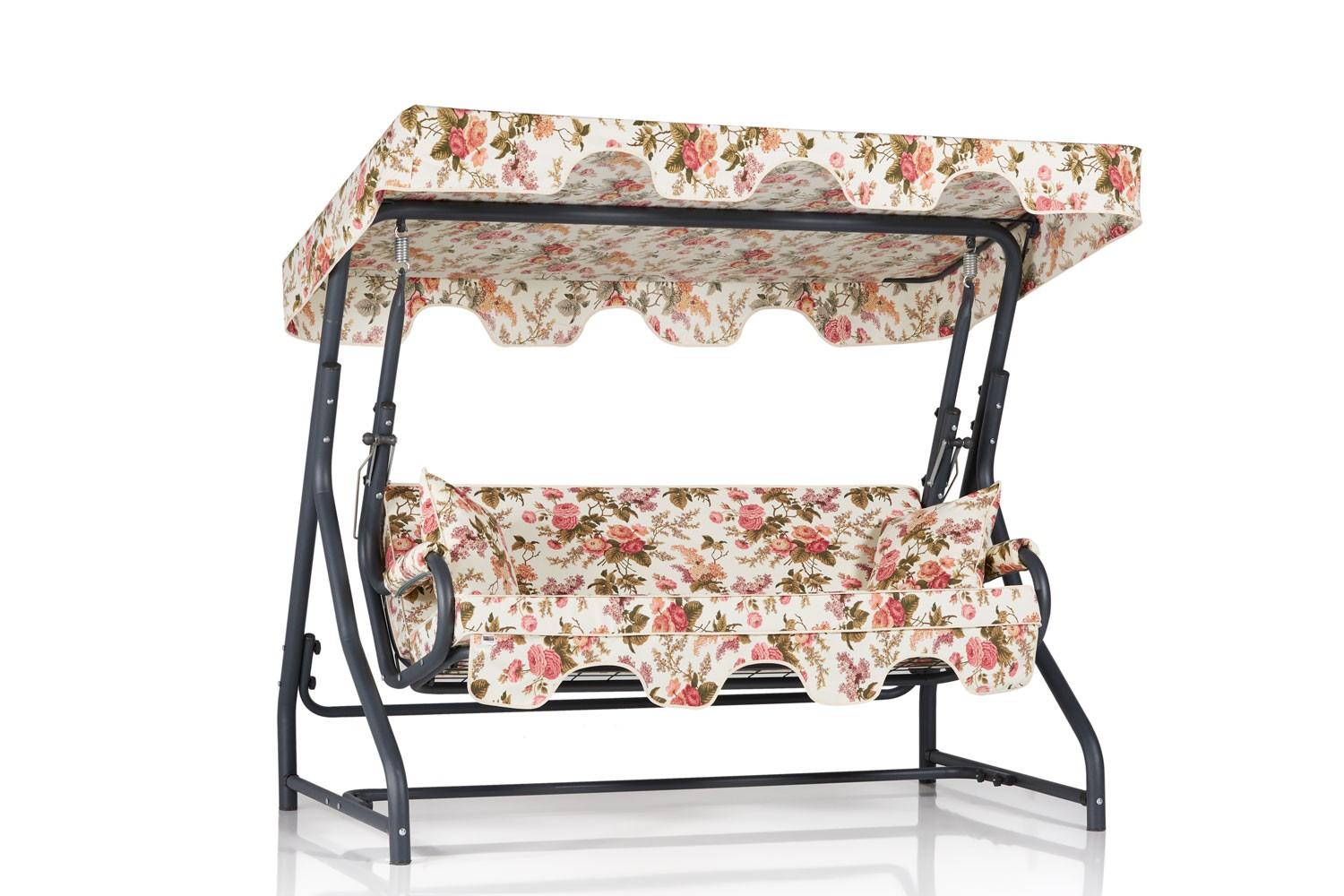 Hanah Home vrtna ljuljačka Route 5 160x50x110cm Šarena