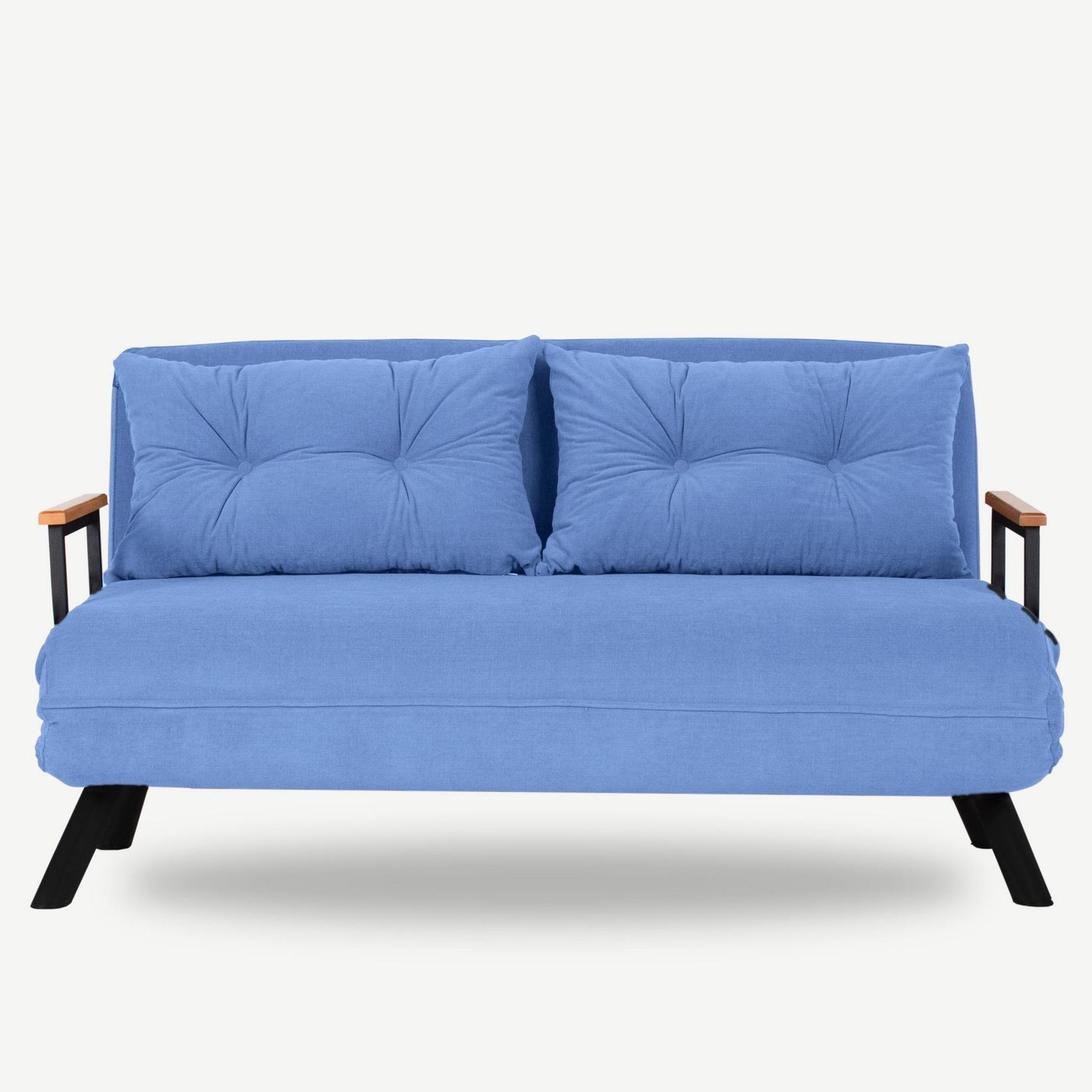Atelier del Sofa Dvosed na razvlačenje Sando 2, Plavi
