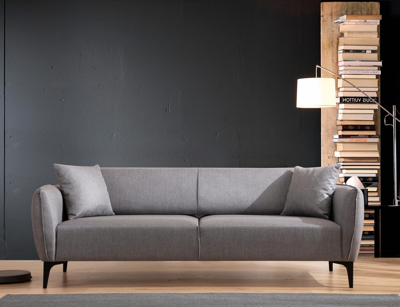 Atelier del Sofa Trosjed Belissimo, 220x67x95 cm, Sivi